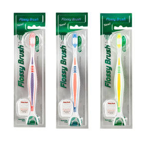 The Flossy Brush - Soft - Family Pack (3) - BUY 2 GET 1 FREE